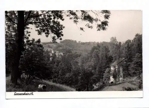 Ak Lauenstein Erzgebirge 1970