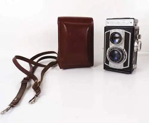 Weltaflex Kamera ROW Rathenow Vintage Spiegelreflex mit Tasche