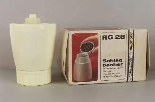 Schlagbecher Zusatzgerät für Mixer RG28 RG25 mit OVP Aka Electric 