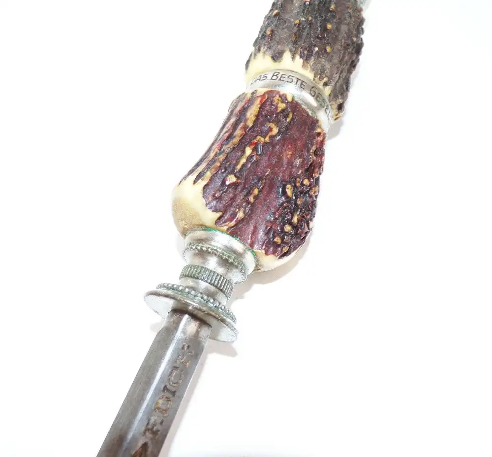 Alter Dick Wetzstahl Bestes Gesellenstück Messerschärfer mit Karton  6