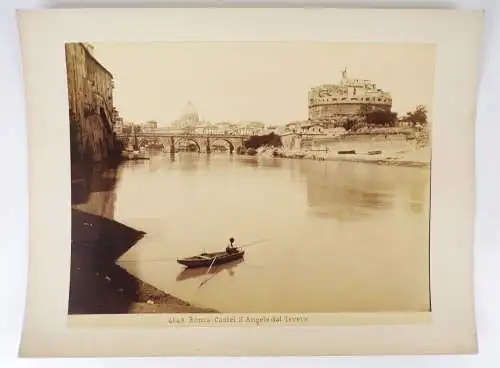 Albumin Roma Italien Engelsburg um 1890