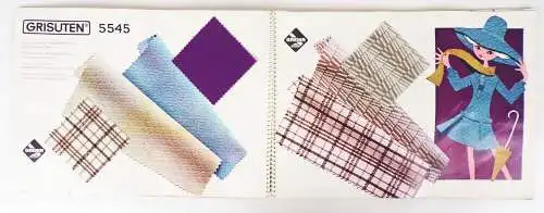 VVB Wolle und Seide Textil Service 1973 1974 DDR Reklame Mode 