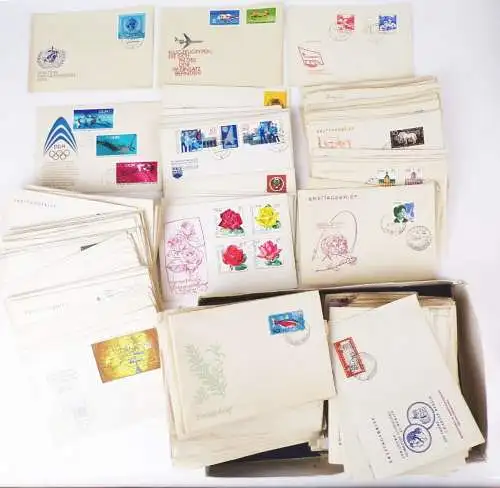 Konvolut Ersttagsbriefe DDR First Day Cover FDC 1960er 1970er Briefe