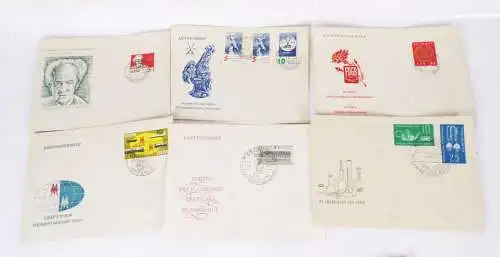 Konvolut Ersttagsbriefe DDR First Day Cover FDC 1960er 1970er Briefe