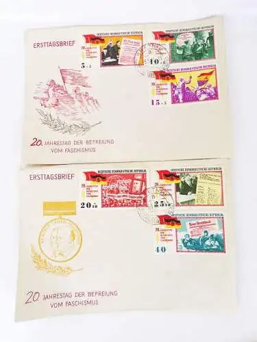 Konvolut Ersttagsbriefe DDR First Day Cover FDC 1960er 1970er Briefe