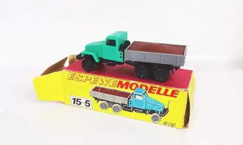 Modellautos Espewe Permot Konvolut meist H0 Straßenbahn LKW Autos PKW