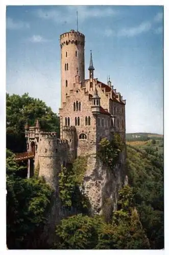 Ak Schloß Lichtenstein 1923