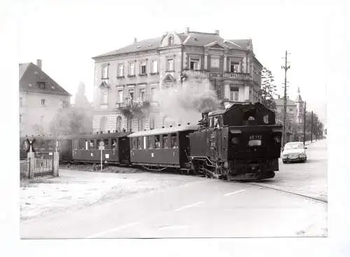 Foto Dampflok 99 713 Schmalspurbahn Radebeul Ost Radeburg Eisenbahn in Radebeul