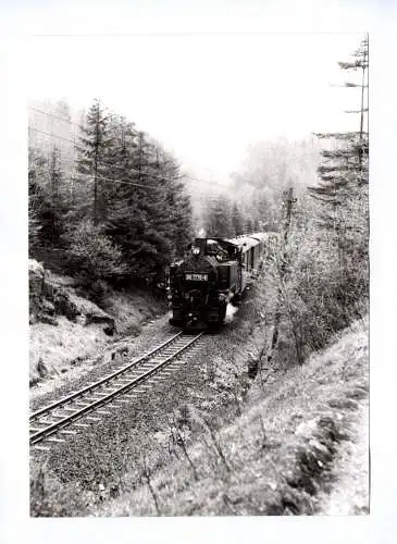 Foto Dampflok 99 1775-8 Cranzahl Oberwiesenthal Kretscham Rothensehma