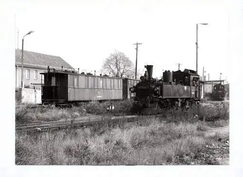 Foto Dampflok 99 1566-1 Oschatz Mügeln Kemmlitz in Mügeln Eisenbahn