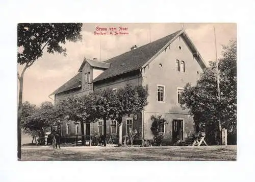 Ak Gruss vom Auer Moritzburg 1912