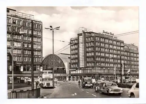 Foto Ak Hauptstadt der DDR Berlin Alexanderplatz 1965 Autos
