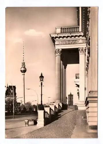 Foto Ak Berlin DDR Gasthaus unter den Linden Gästehaus des Magistrats 1971