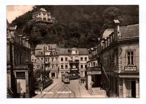 Foto Ak Bad Schandau Schloßbastei 1964