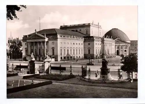 Foto Ak Berlin Staatsoper 1961 Echtfoto