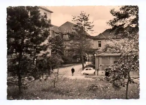 Foto Ak Wurzen Kreiskrankenhaus 1958