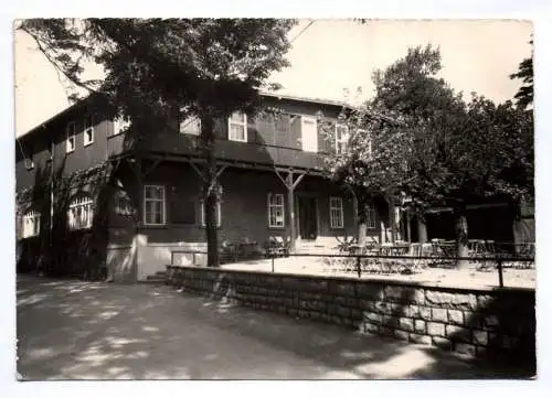 Foto Ak Bieleboh Kr. Löbau Bergaststätte und Ferienheim Natursteinkombinat 1974