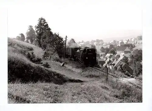 Foto Dampflok 99 1777-4 Eisenbahn Cranzahl Oberwiesenthal in Neudorf