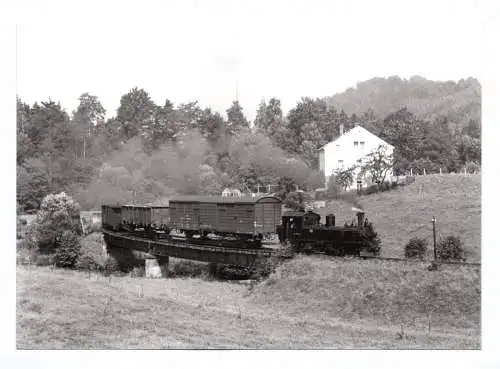 Foto Dampflok Schmalspurbahn Wolkenstein Jöhstadt Streckwalde Eisenbahn