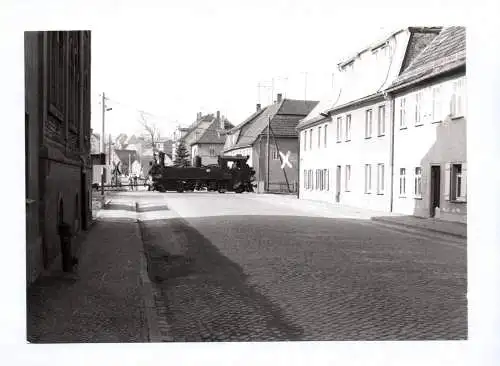 Foto Dampflok 991542-2 Schmalspurbahn in Freital Eisenbahn