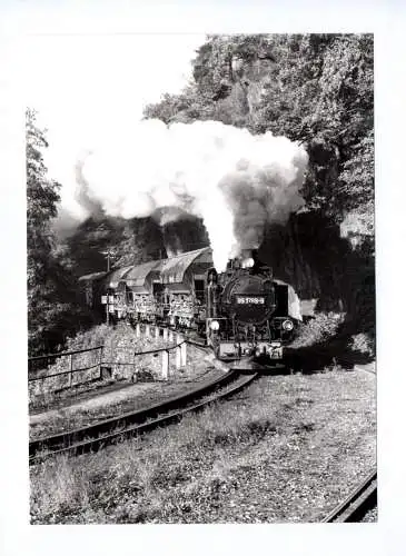 Foto Dampflok 99 1789-9 Schmalspurbahn Freital Hainsberg Kipsdorf in Rabenau