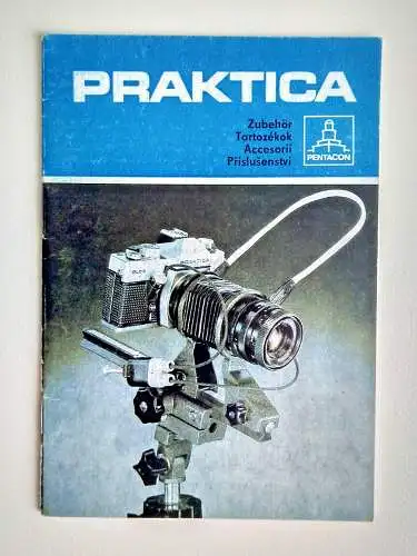 PRAKTICA Zubehör Heft 1981alte Reklame Kamera