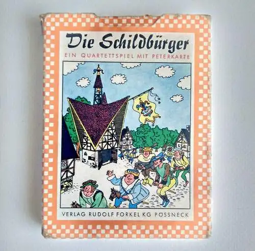 Die Schildbürger Ein Quartettspiel mit Peterkarte 32 Karten