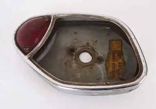 Außenspiegel mit Blinker VEB Leipziger Werke DDR 1960 Chrom seltenes Ersatzteil