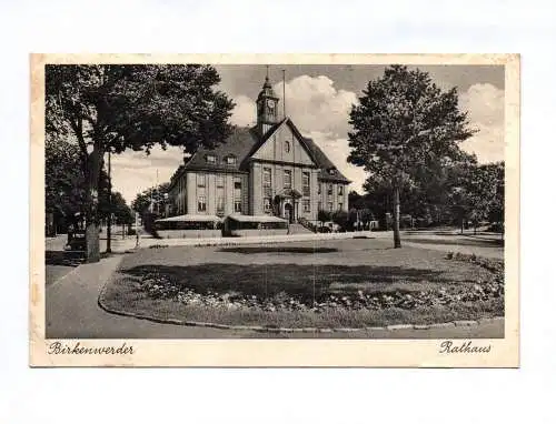 Ak Birkenwerder Rathaus Brandenburg 1940
