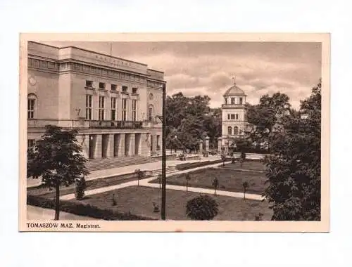 Ak Tomaszow MAZ. Magistrat 1941