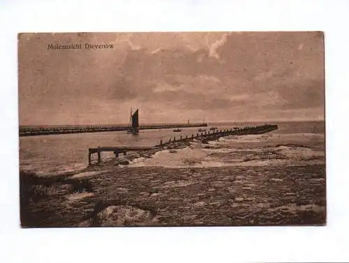 Ak Moleansicht Dievenow 1927