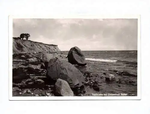 Foto Ak Steilküste bei Ostseebad Boltenhagen 1957