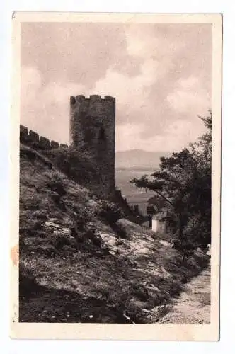 Ak Ruine von Bösig Burg Bezděz 1931 Schloss