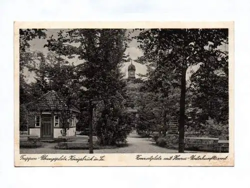 Ak Truppen-Übungsplatz Königsbrück in Sachsen 1941 Feldpost