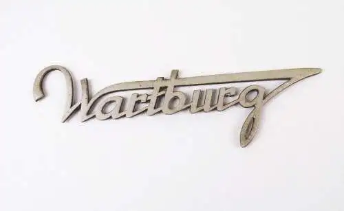 Alte Wartburg Schriftzug DDR Trabi Emblem Oldtimer 