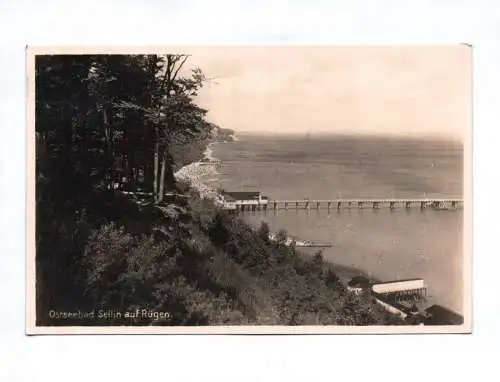Foto Ak Ostseebad Sellin auf Rügen 1929