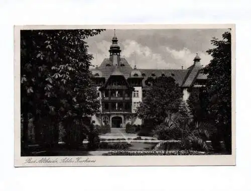 Ak Bad Altheide Schlesisches Kurhaus 1941