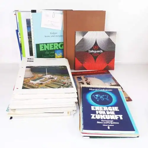 Sammlung Kernenergie Literatur Atomkraftwerke Reaktor Fachliteratur