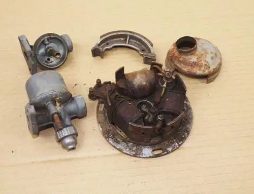 Konvolut SR2 Simson Vergaser Unterbrecherplatte Ersatzteile 