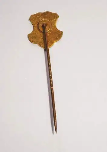 Emaillierter Pin Anstecknadel Club Gemütlichkeit Stendal 1912 Abzeichen