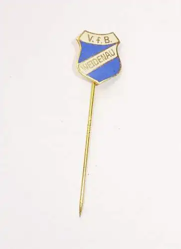 Alter Anstecknadel Pin V.f.B. Weidenau Fußball Dierlamm Pforzheim emailliert !