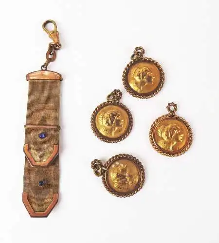 Antikschmuck Zipfer Anhänger Dame