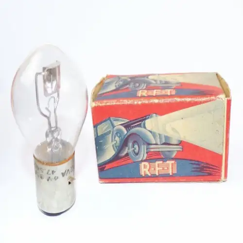 RFT Autolicht 6 V 35 W Originalkarton Auto Lampe Beleuchtung Oldtimer