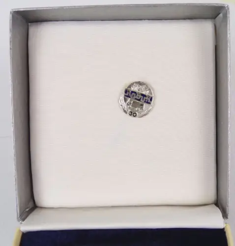Robur Medaille Für langjährige Mitarbeit Silber Stufe Etui Anstecknadel DDR
