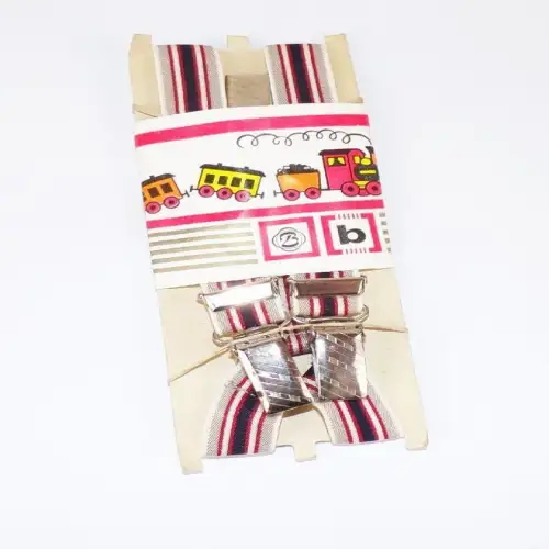 Hosenträger DDR Kinder 45 cm lang und 18 mm breit Vintage Mode 