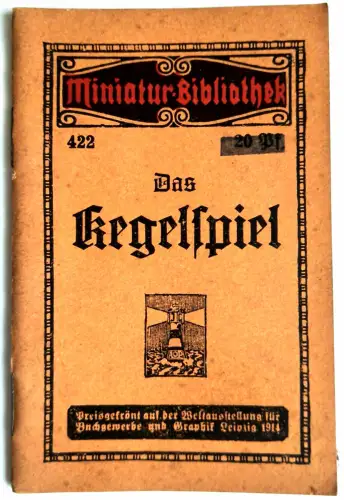 Miniatur Bibliothek 422 Das Segelspiel
