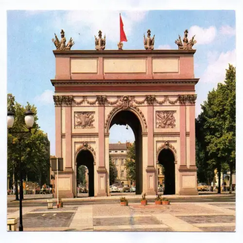 Foto Ak Potsdam Brandenburger Tor 1984