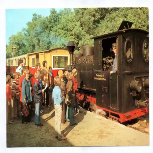 Foto Ak Cottbus 1982 Pioniereisenbahn