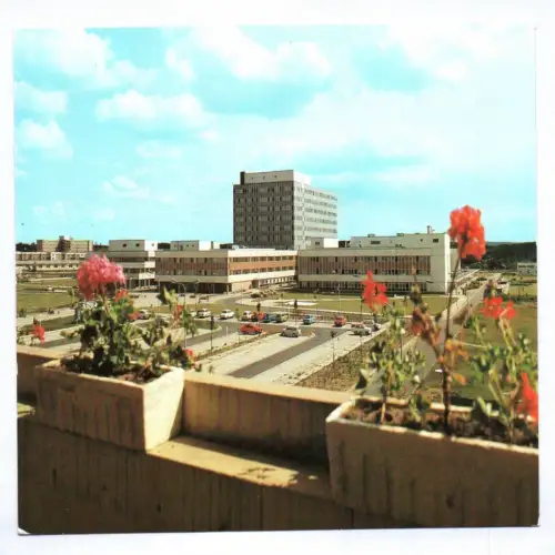 Foto Ak Neubrandenburg Bezirkskrankenhaus 1984