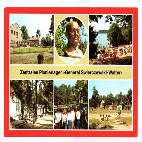 Ak Zentrales Pionierlager General Swierczewski Walter 1984 Königs Wusterhausen